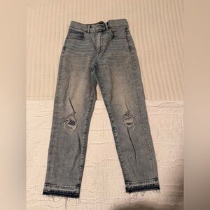 Express Light Blue Skinny Jeans